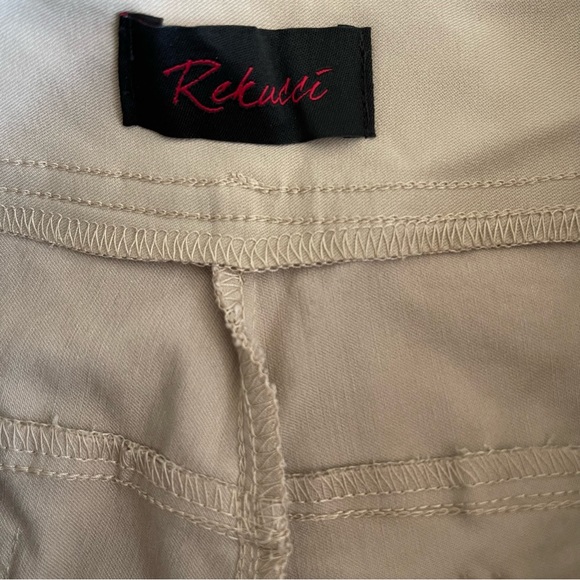 Rekucci Women’s Ease Into Comfort Stretchable Pull-On Slimming Tab Short Size 10 - Picture 4 of 12